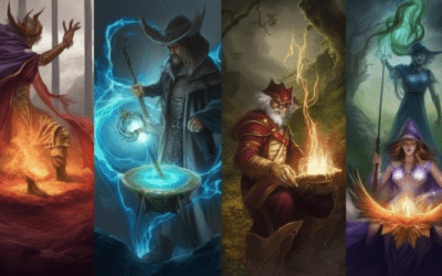 Les 6 types de magies principales en Fantasy