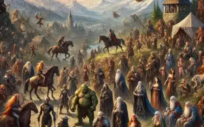 Les races et sociétés dans un monde fantasy