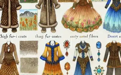 Comment créer des vêtements dans un monde fantasy