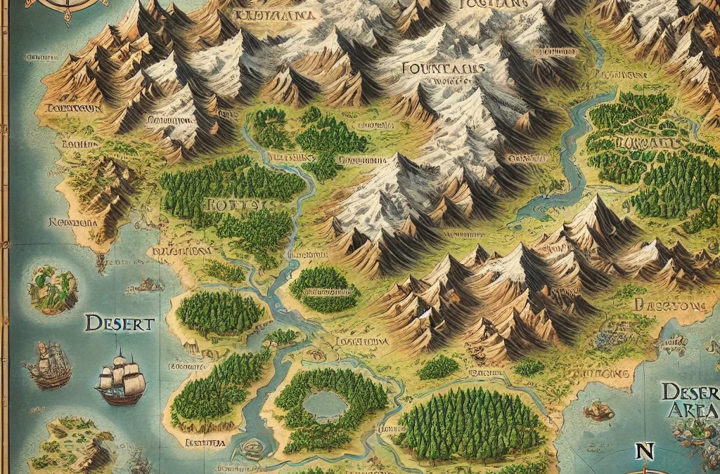 Azgaar – Comment générer une map de monde fantasy